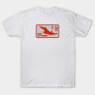 F-16 Flight Test Program T-Shirt